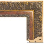 Т.8032-3А Багет пластиковый (624 руб./метр)