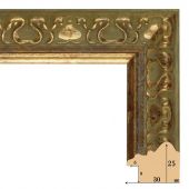 Т.3025-3 Багет пластиковый (137 руб./метр)(144)