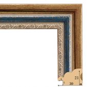 Т.3021-11 Багет пластиковый (103 руб./метр)(1*)