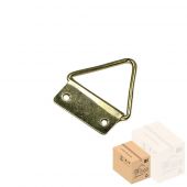 ПТ.14-10 Треугольная подвеска с 2 отверстиями большая, 30*30мм, 10шт.//6-2//