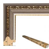 Т.3326.В-6-40 Коробка пластикового багета, 40 реек (110 руб./метр)