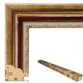 Т.3021-3-53 Коробка пластикового багета, 53 рейки (88 руб./метр)