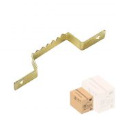 ЗУ.01-10 Зубчатый подвес большой 8*60*12мм, латунь, 10шт.//7-3//