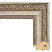 Т.3418-19 Багет пластиковый (103 руб./метр) (206)