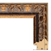 Т.3025-17 Багет пластиковый (137 руб./метр)(143)