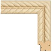 Т.3831-9 Багет пластиковый (146 руб./метр)(415)