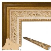 Т.5333-1-21 Коробка пластикового багета, 21 рейка (178 руб./метр)