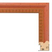 Т.2017-13 Багет пластиковый  (17 руб/метр)(33) Р Т.2017-13 Багет пластиковый  (17 руб/метр)(33) Р