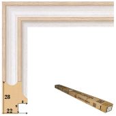 Т.2228-5-45 Коробка пластикового багета 45 реек (73 руб./метр)