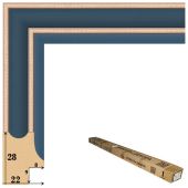 Т.2228-4-45 Коробка пластикового багета 45 реек (73 руб./метр)