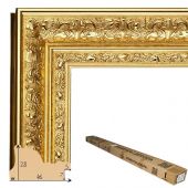 Т.4628-1-30 Коробка пластикового багета, 30 реек (192 руб./метр)