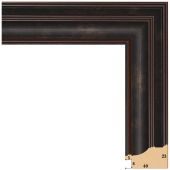 Т.40Х23-4 Багет пластиковый (119 руб./метр)(247)