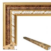 Т.2918-3-63 Коробка пластикового багета, 63 рейки (76 руб./метр)