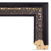 Т.3122-4 Багет пластиковый (69 руб./метр)(158) Р