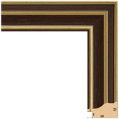 Т.40Х23-3 Багет пластиковый (119 руб./метр)(242)
