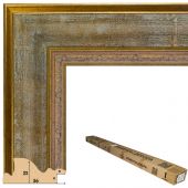 Т.5625-18-23 Коробка пластикового багета, 23 рейки (170 руб./метр)