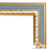 Т.2918-10 Багет пластиковый (103 руб./метр)(110)