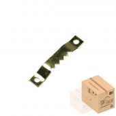 ЗУ04-1000 Зубчатый подвес малый 6*30*5мм, латунь, 1000шт.//11-3//