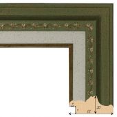 Т.5621-8 Багет пластиковый (187 руб./метр)(386)