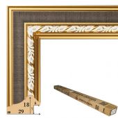 Т.2918-4-63 Коробка пластикового багета, 63 рейки (80 руб./метр)