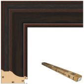 Т.60Х32-4-18 Коробка пластикового багета, 18 реек (166 руб./метр)