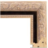 Т.4630-9 Багет пластиковый (239 руб./метр)(68)