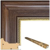 Т.6335-3-16 Коробка пластикового багета 16 реек (190 руб./метр)