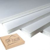 ПЕН-ПЛ051215*30 Коробка пенокартона белый 5x1220x1500мм, покрытие пластик, 30 листов/кор.