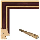 Т.2228-3-45 Коробка пластикового багета 45 реек (73 руб./метр)