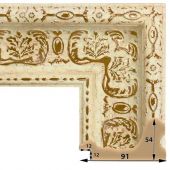 Т.9154-5 Багет пластиковый (411 руб./метр)(463)