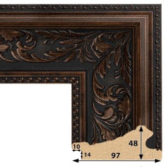 Багет пластик Т9748-4